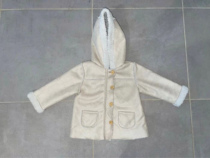 Manteau fourré inextenso 80cm