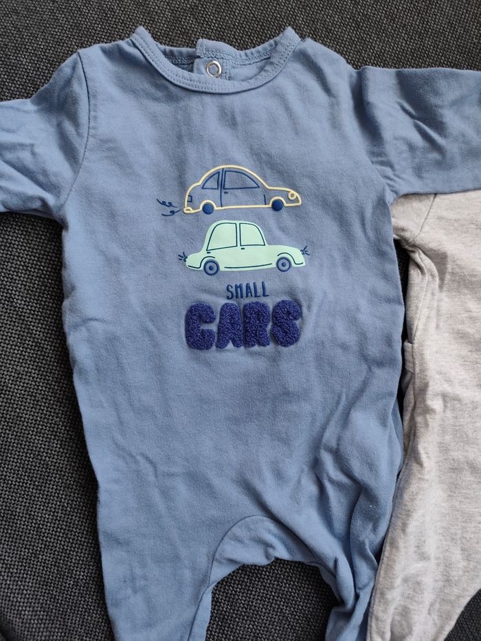 Lots de 2 pyjamas bébé garçon - photo numéro 2