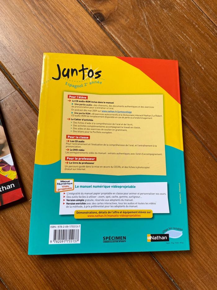 Lot 2 Manuels Juntos 1ere et 2eme année - photo numéro 9