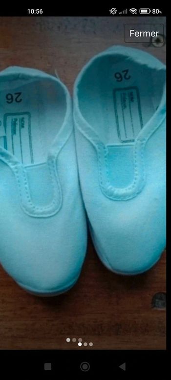 Ballerines blanches