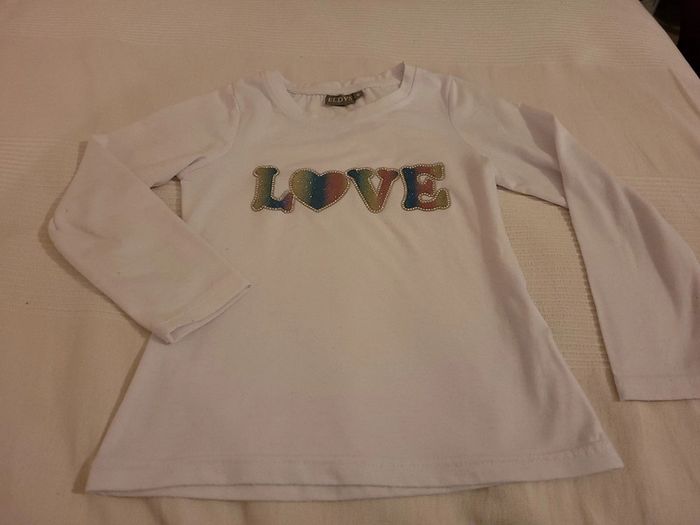 T shirt manches longues 6ans