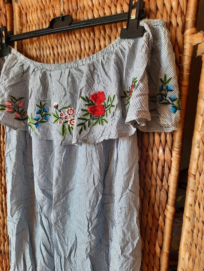 Robe pimkie brodée L - photo numéro 2