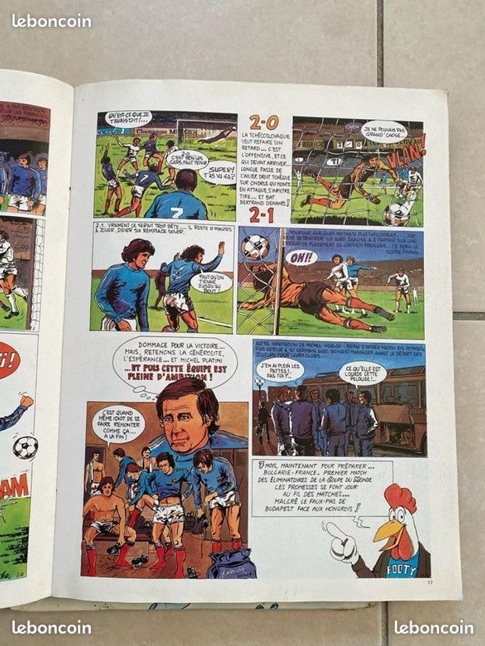 Bd les aventures de l’équipe de France visa pour l’argentine 1978 Comics Football - photo numéro 2