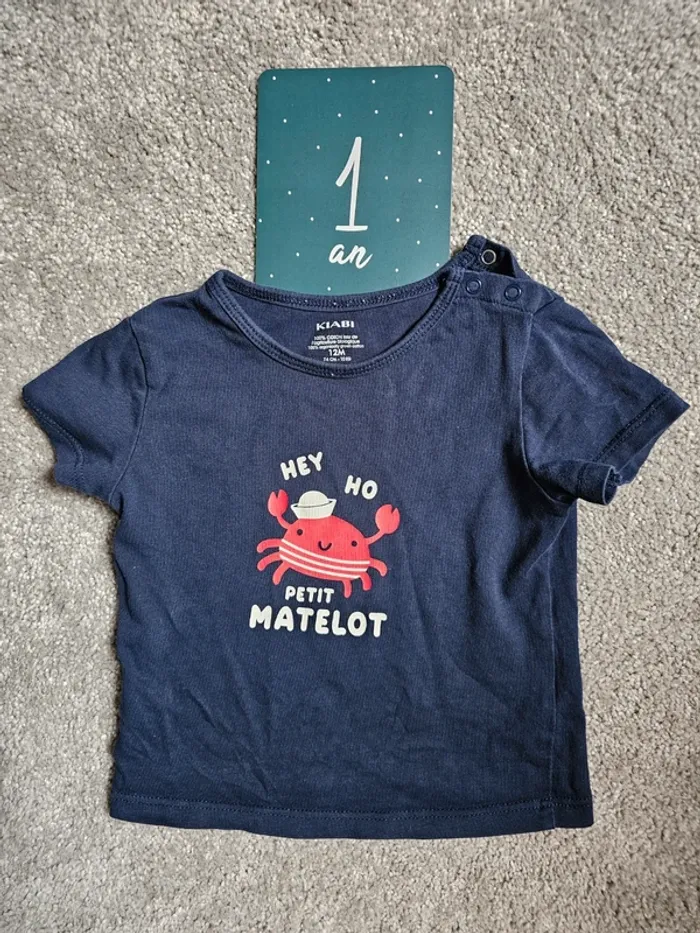 T-shirt 12 mois