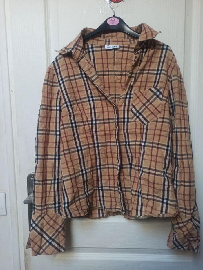 Chemise tartan