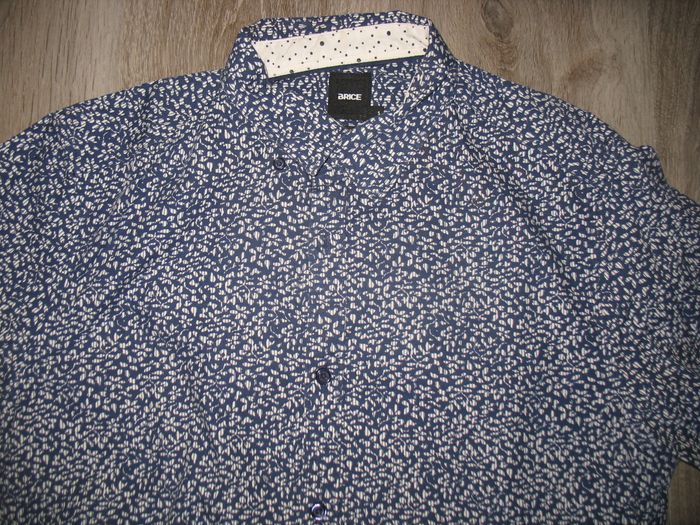 CHEMISE ML MARINE A MOTIFS "BRICE" - TAILLE S - n°02 - photo numéro 2