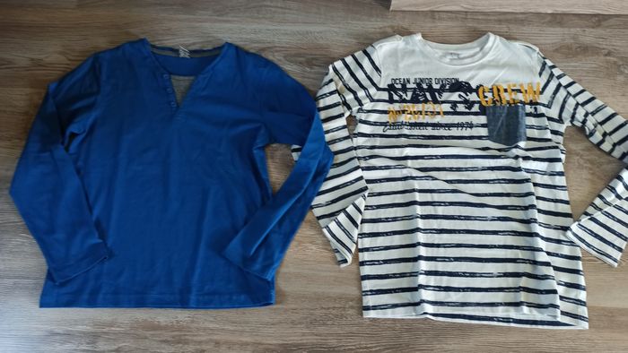Lot de t-shirts manches longues garçon 12 ans - photo numéro 3