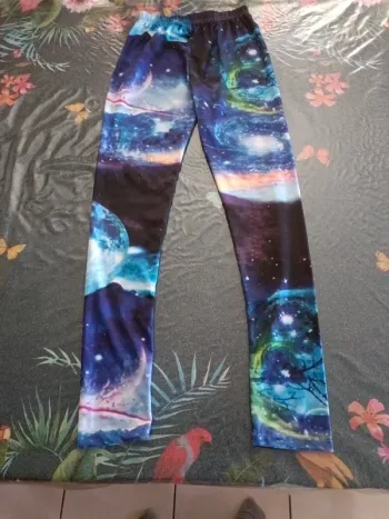 Legging 10 ans planètes