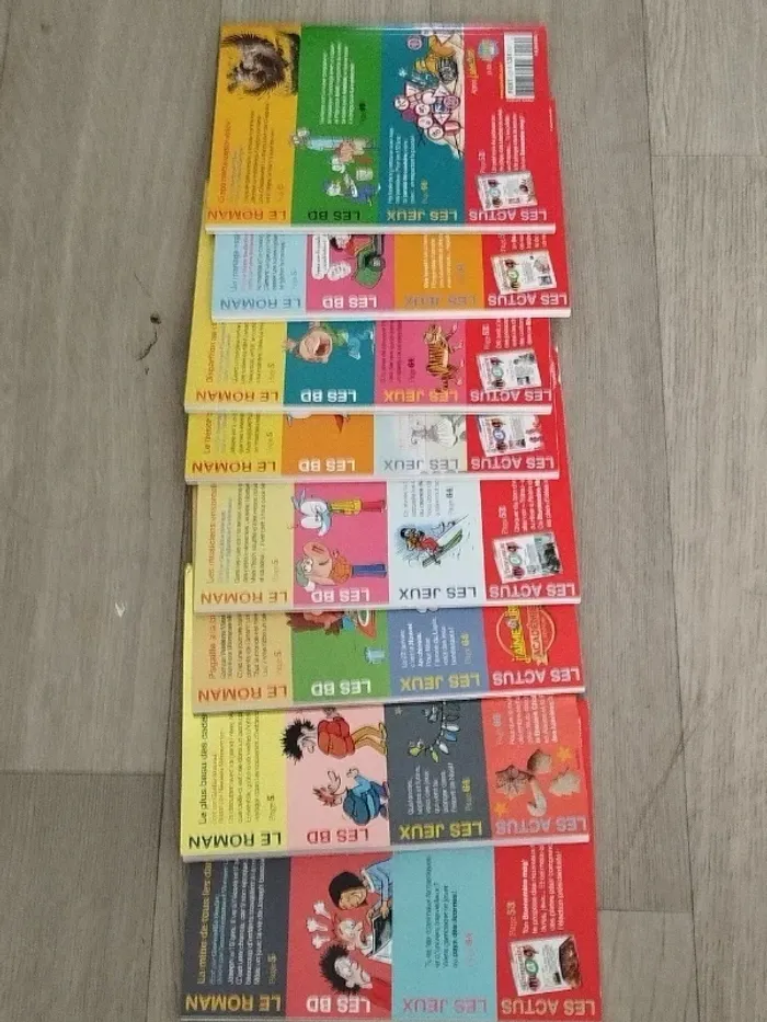 Lot de 8 magazines J’aime lire année 2022-23 L039 - photo numéro 4