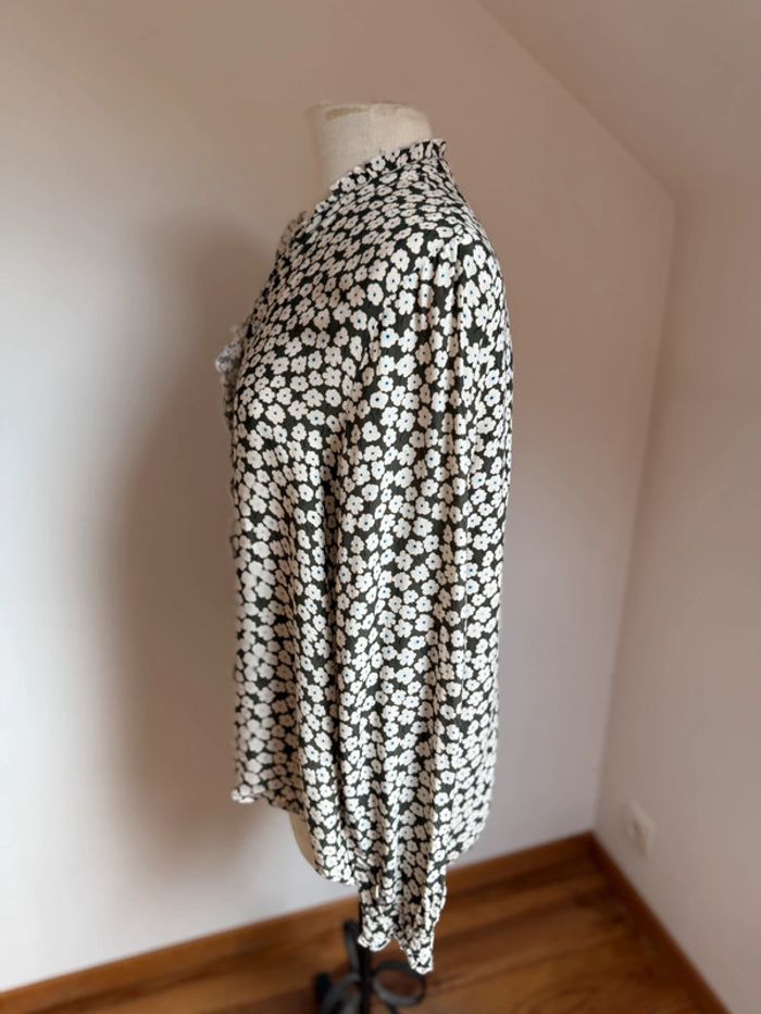 superbe chemise fleurie fluide en viscose neuve la redoute 🌸 44 - photo numéro 4