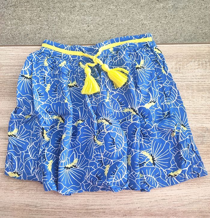 Jupe bleu et jaune - photo numéro 2