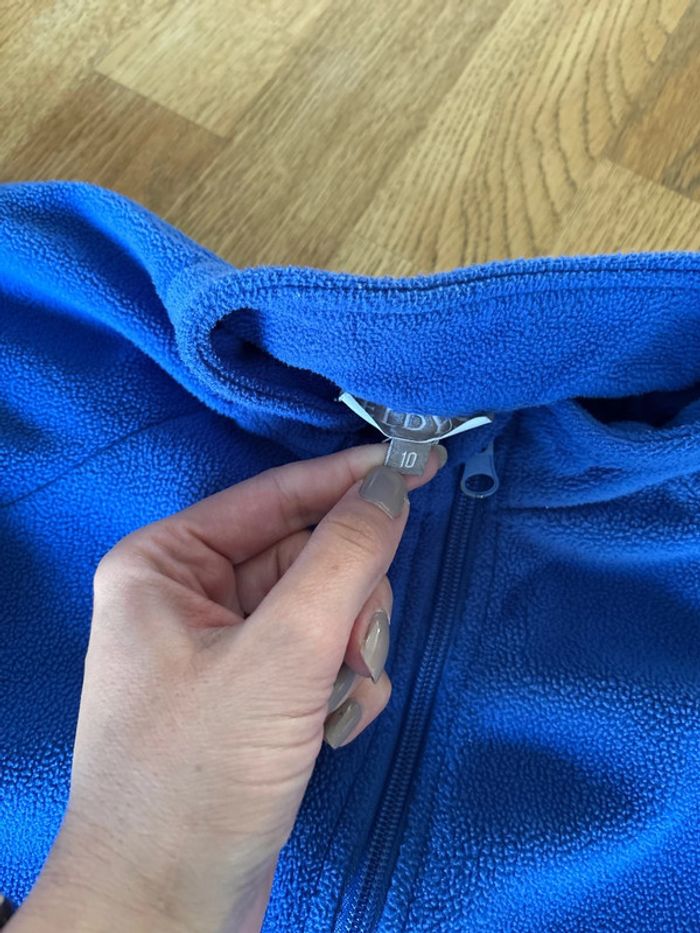 Veste polaire bleu garcon 10 ans - photo numéro 2