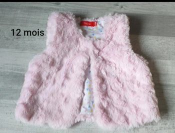 Boléro moumoute 12mois tissaia