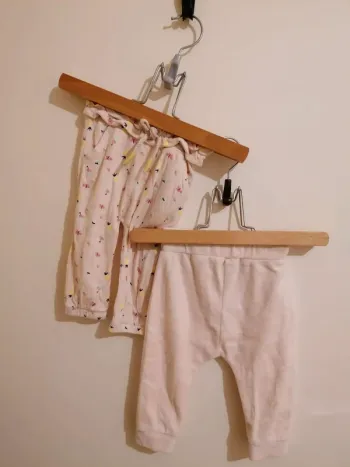 Lot pantalon pyjama vertbaudet 6 mois
