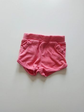 short en éponges rose orchestra fille 6 mois