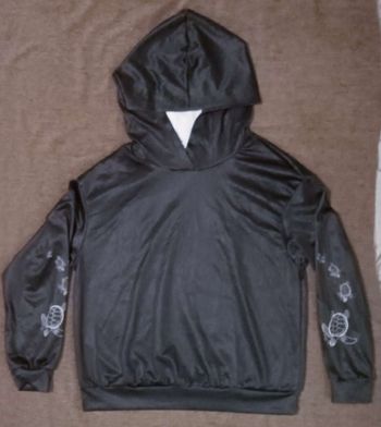 Pull capuche motif tortue  XS