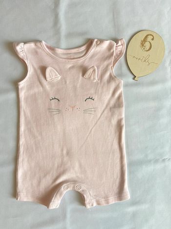 Combi fille - 6 mois