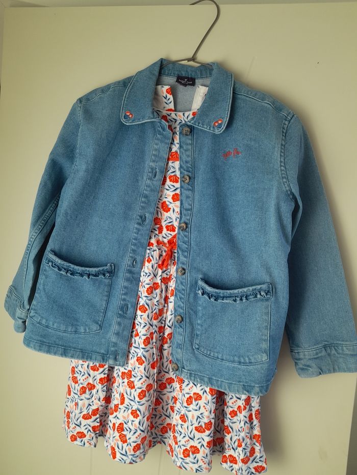 Ensemble robe et veste sergent major fille en 9ans