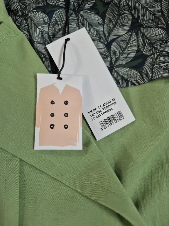 Tench femme vert - trench and coat - 40 - photo numéro 6