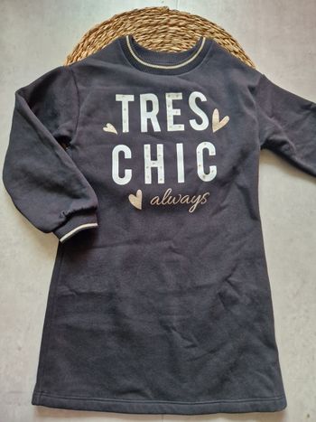 Robe sweat noire