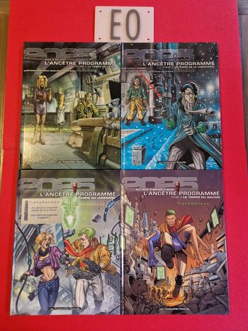 Lot de 4 bd l ancêtre programmé 1 à 4,EO