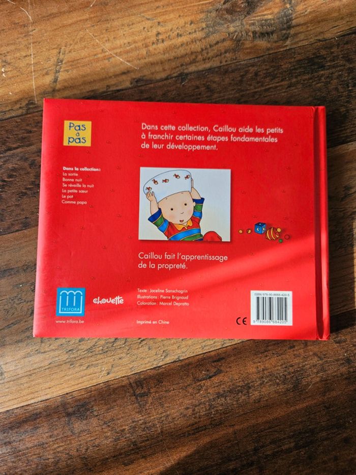Livre Caillou Le pot - photo numéro 2