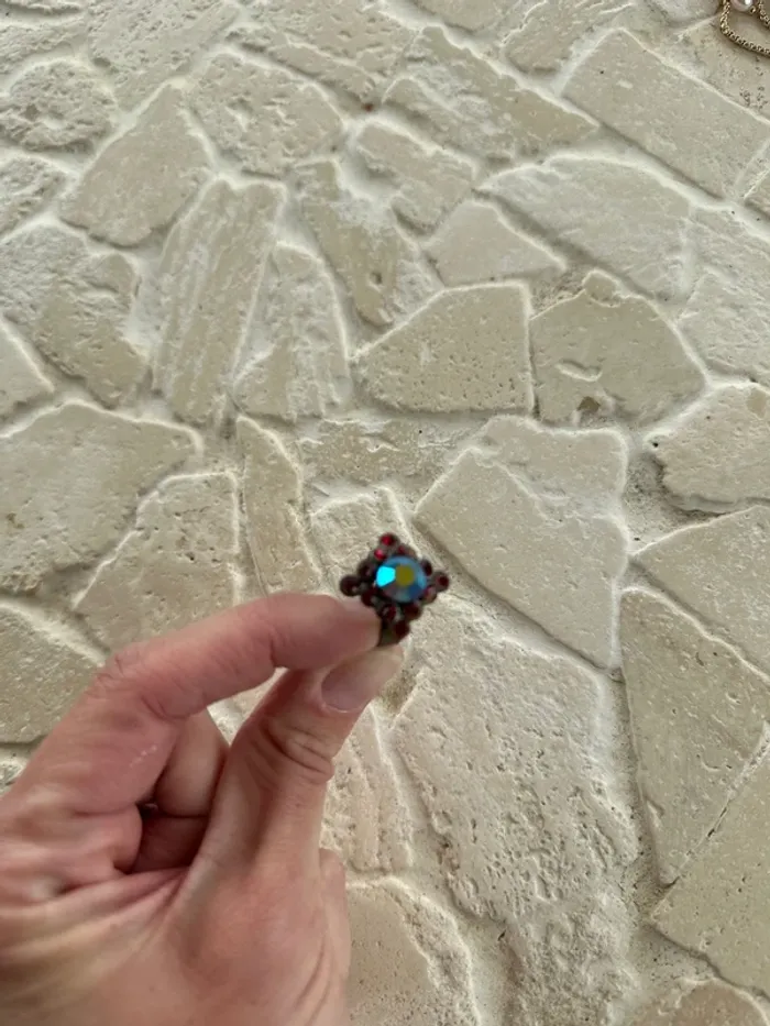 Bague fantaisie réglable - photo numéro 2