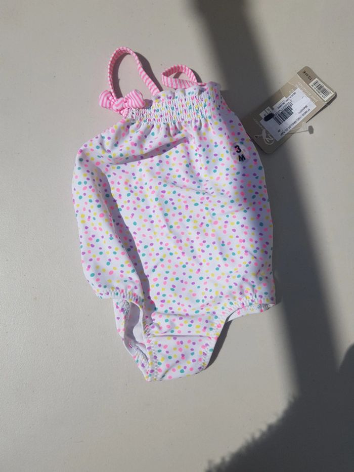 Maillot de Bain Grain de Blé 3 mois Neuf