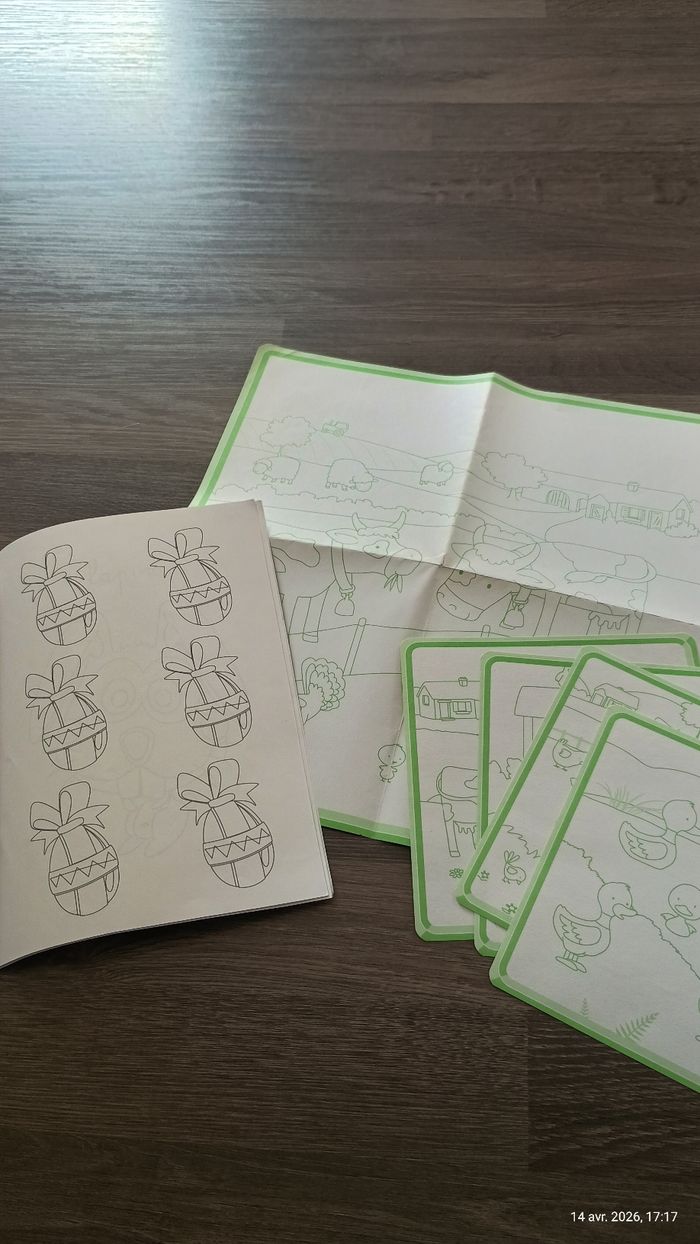 Carnet et feuilles de coloriage - photo numéro 2