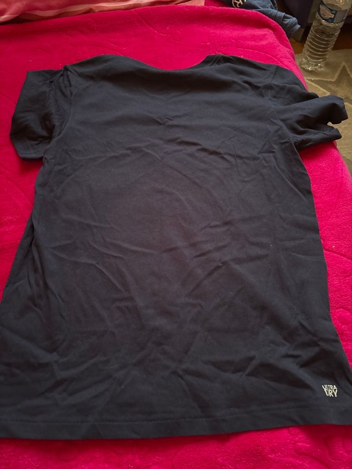 Tee shirt bleu Lacoste - photo numéro 4
