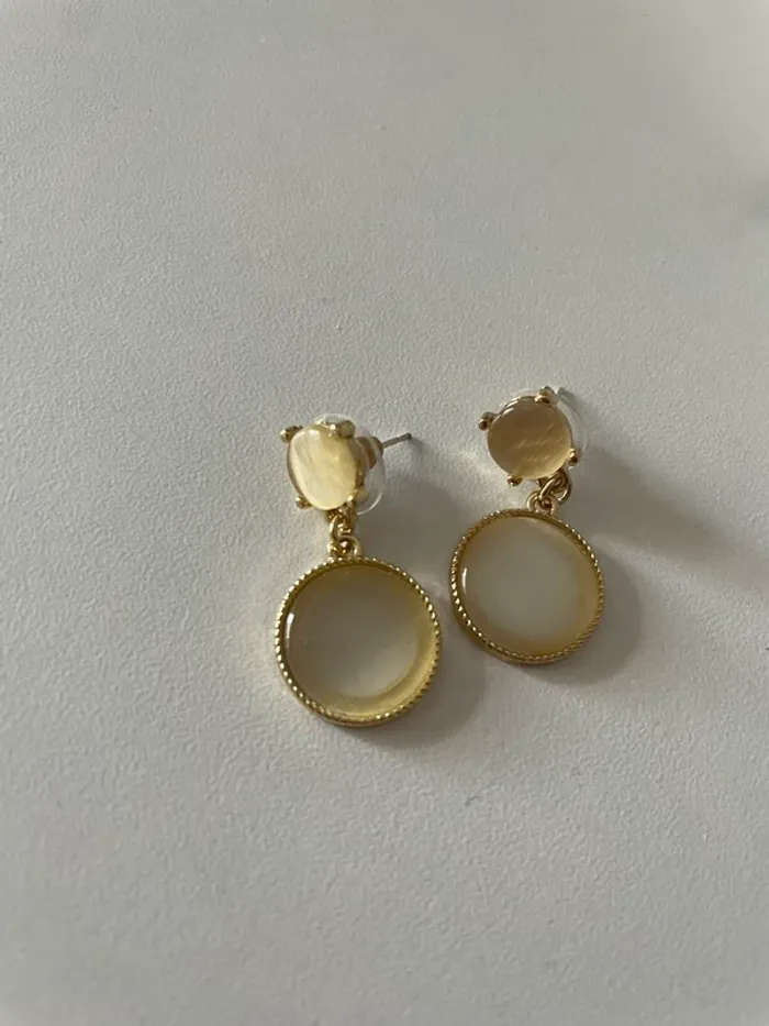 Boucles d’oreille du groupe MaxMara intrend sans logo sans étiquette. - photo numéro 4