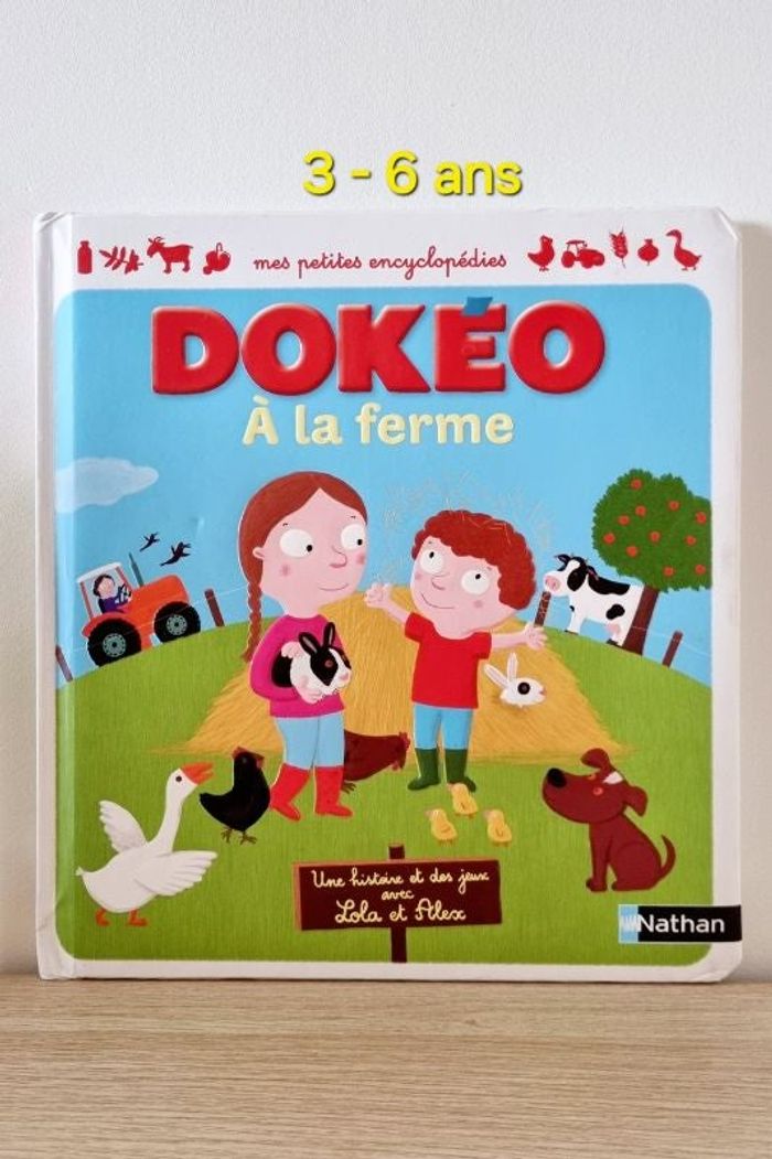 Livre découverte "Dokéo : A la ferme"