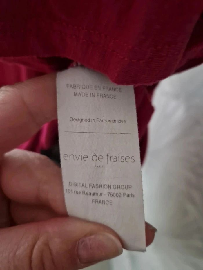 Jolie robe de maternité envie de fraise taille 36 - photo numéro 4