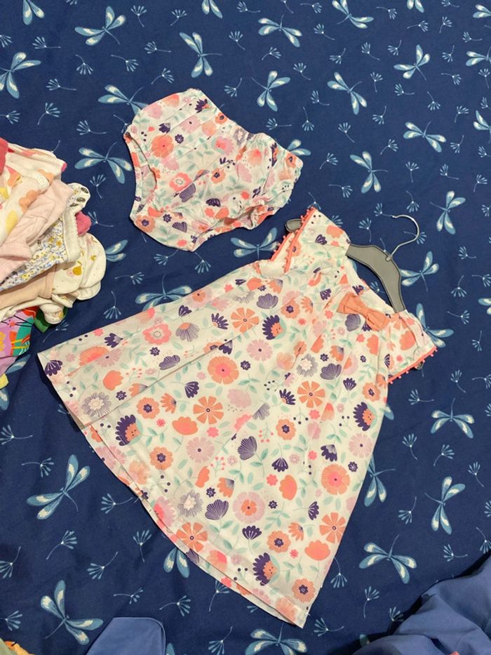 Robe + bloomer 6 mois sergent major