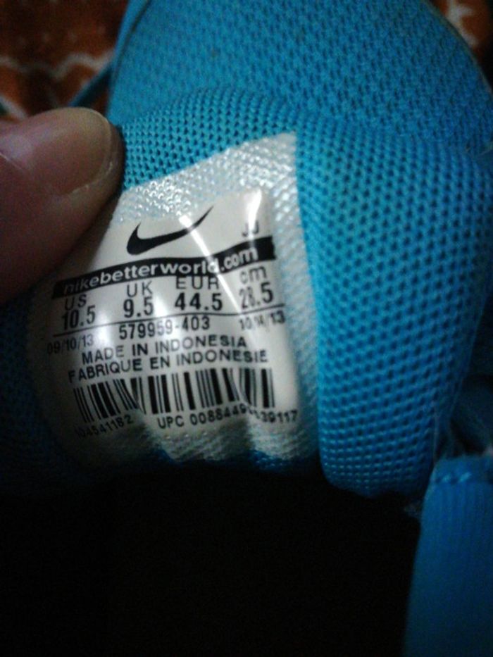 nike free 5.0 bleu upc 00884499539117 - photo numéro 4