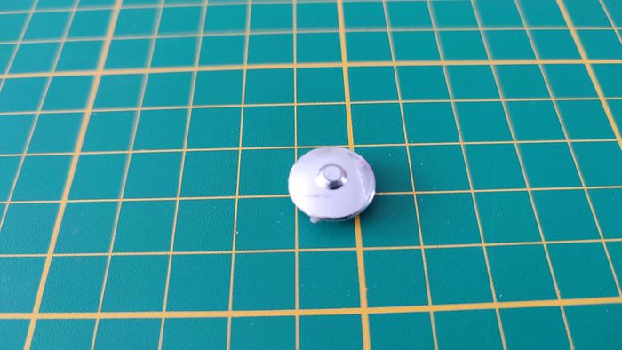 Enjoliveur jante pièce détachée miniature Porsche 356 B 1961 Burago BBurago 1/18 1/18e 1/18ème #B42