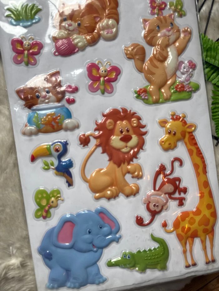 Décoration animaux de la JUNGLE - Stickers en format XXL - photo numéro 3