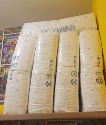 Lot paquets de couches mots d enfants ultra confort taille 5