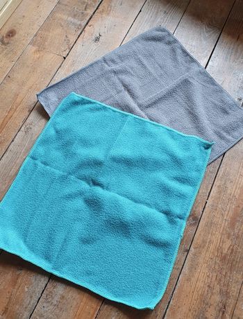 Lot de 2 chiffons microfibres
