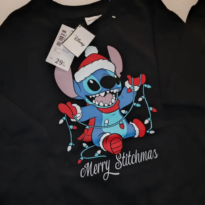 🧣Sweat pull Stitch Disney taille S noir Hiver Noël 🧣