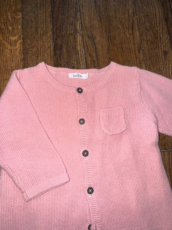 Gilet maille Bout’chou 6 mois - photo numéro 2