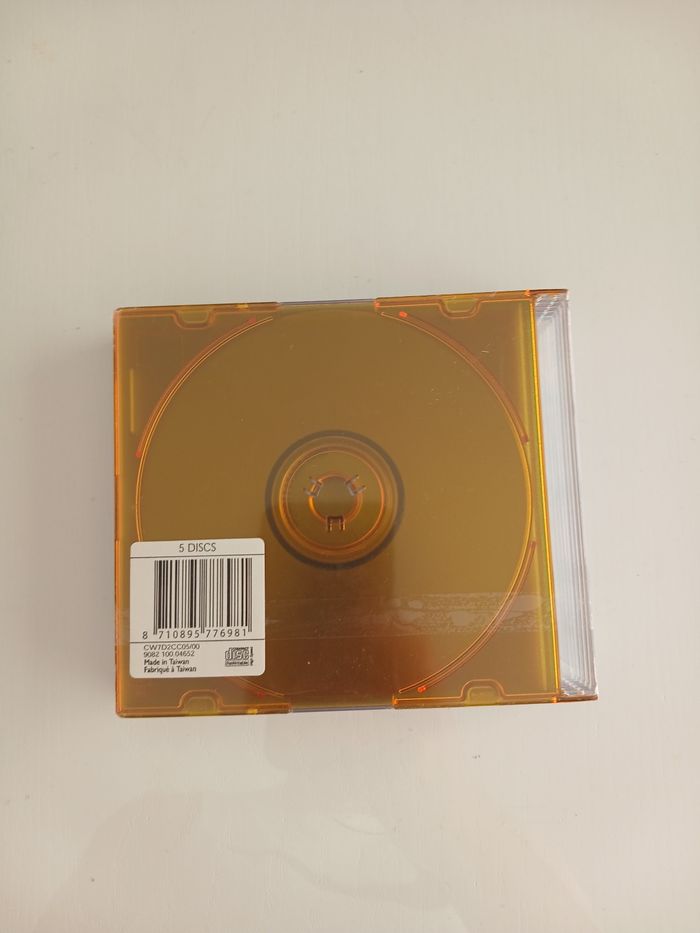 Pack de 5 CD-RW Philips - 700MB - Neufs - photo numéro 2
