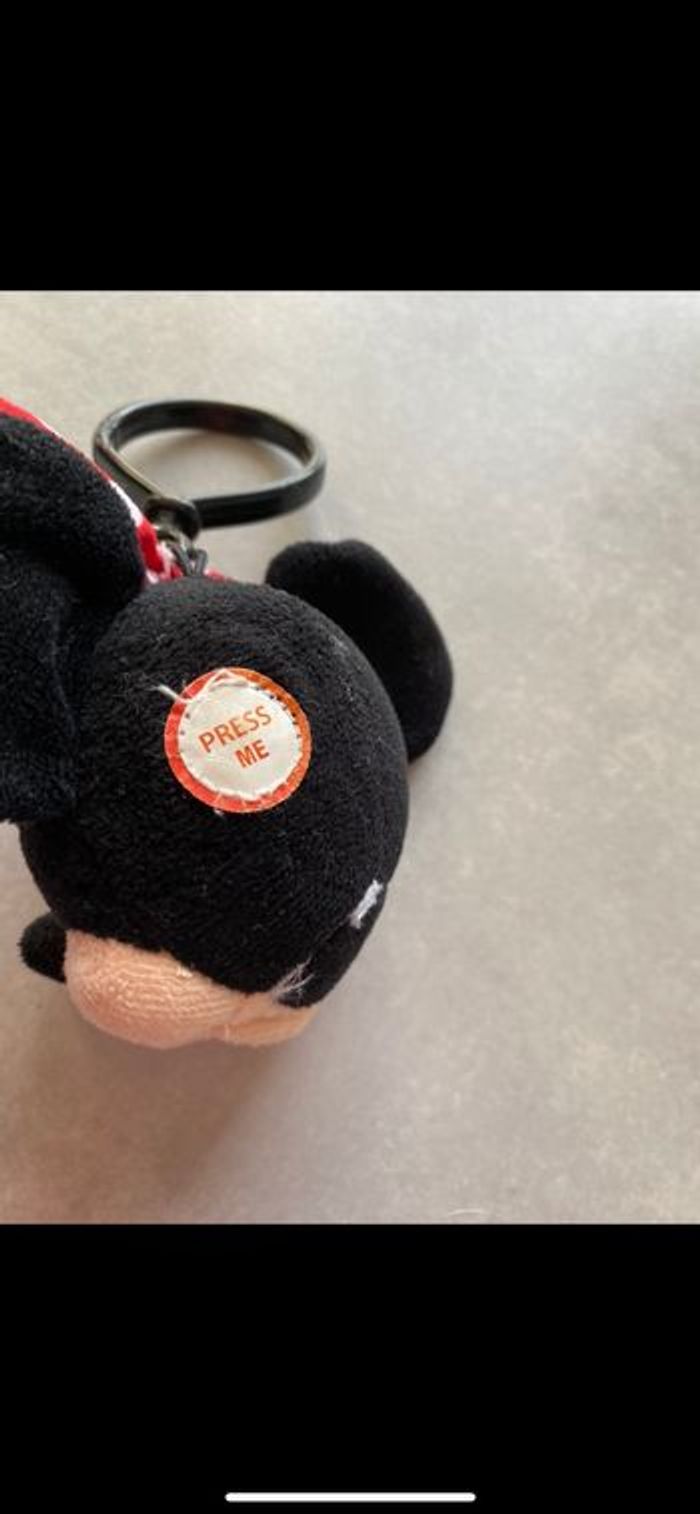 Porte clé Minnie en peluche Disney - photo numéro 10