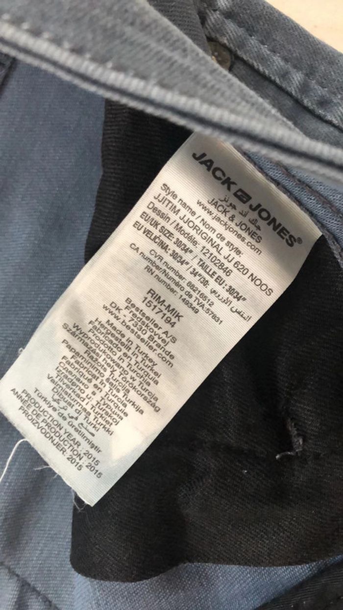 Jack & Jones - jeans slim fit femme taille 30/34 - photo numéro 5