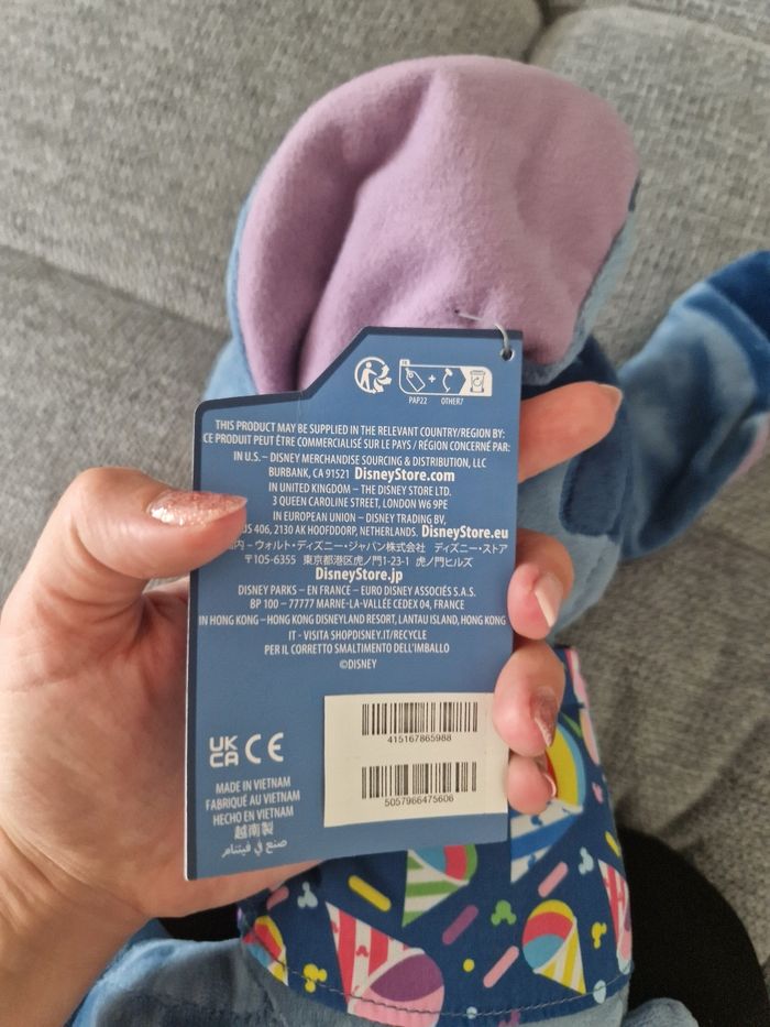 Peluche Stitch édition limitée 7/12 - photo numéro 6