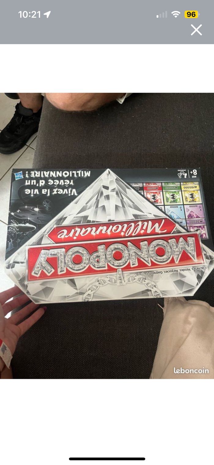 Jeu Monopoly Millionnaire