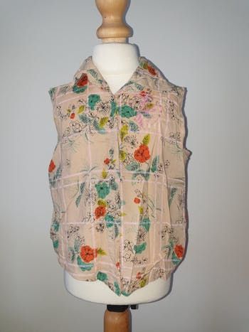 Chemisier sans manches fille 2 ans IKKS