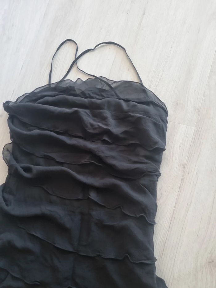 Robe soie volants - photo numéro 2