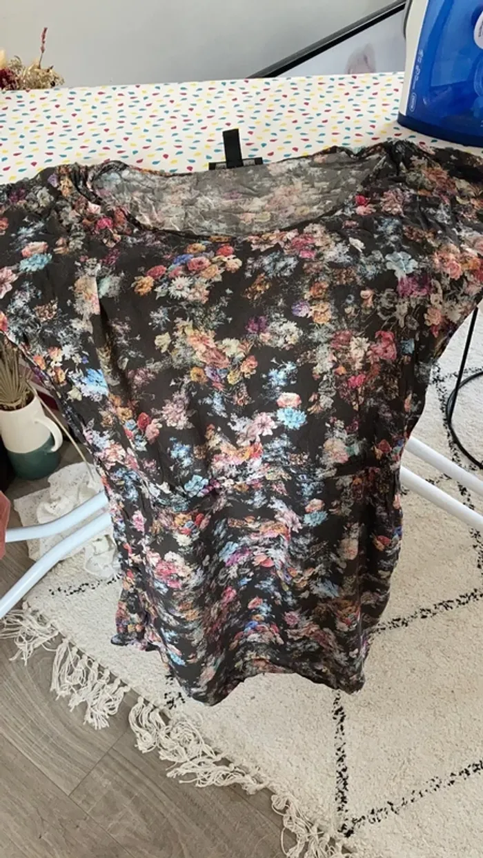 Robe fleurie mango