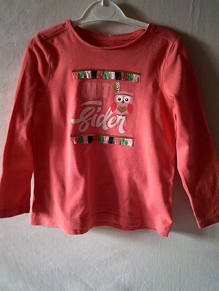 Tee shirt manche longue taille 4-5 ans